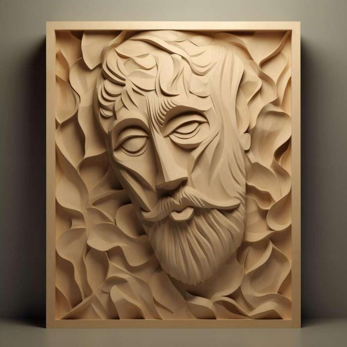 نموذج ثلاثي الأبعاد لآلة CNC 3D Art 